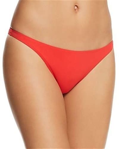 Tory Burch Women S 182376 Solid Low Rise Hipster Bikini Bottom Swimwear Size L EBay