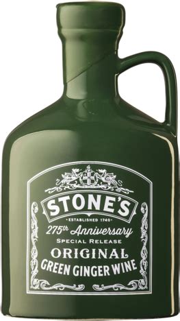 Stones Green Ginger Wine Ceramic Crock 750ML - Liquor Legends