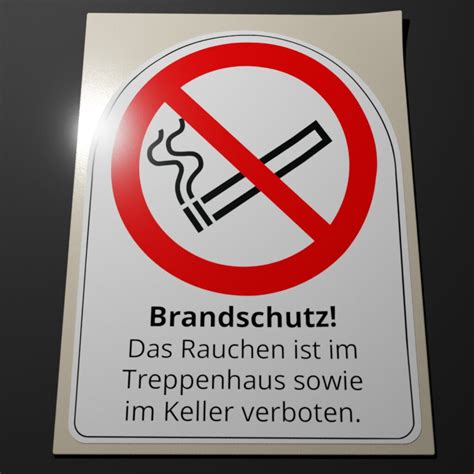 Aufkleber Brandschutz Rauchen Verboten Ergo Safe Signs Symbols