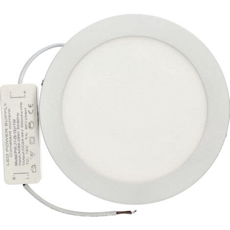 Jandei Downlight LED Oberfläche 12W runde weiße 6000ºK Messungen