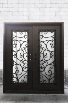 Parma Double Entry Iron Doors Precise Iron Doors