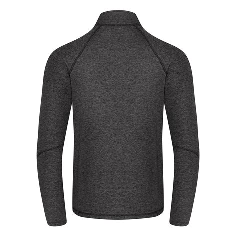 Bluza HASVIK GOLF MEN graphite melange black odzież męska polary