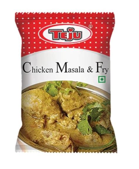 Teju Chicken Masala And Fry 200 Gram Pack Of 1 Grocery And Gourmet Foods