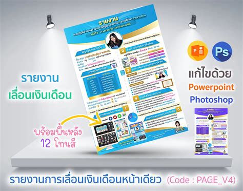 Powerpoint ดาวน์โหลดปกสวย Powerpoint ปกแฟ้มประเมิน