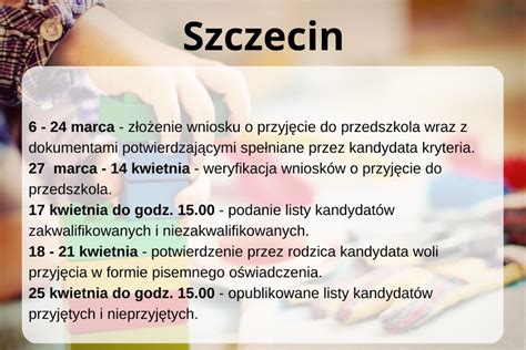 Kiedy Jest Rekrutacja Do Przedszkoli Termin Sk Adania