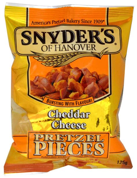 Snyders Cheddar Cheese Pretzel Pieces G