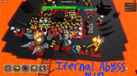 Retro Tower Defense Simulator Triumphing Infernal Abyss Map Roblox