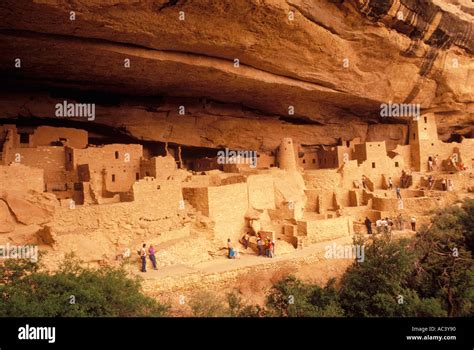 Anasazi Indian Ruins Cliff Palace Mesa Verde National Park Colorado