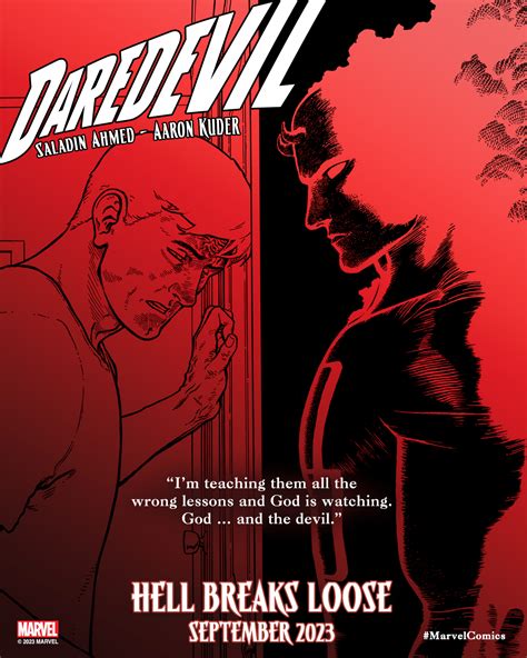 Teaser for the new Daredevil run by Saladin Ahmed and Aaron Kuder : r/comicbooks