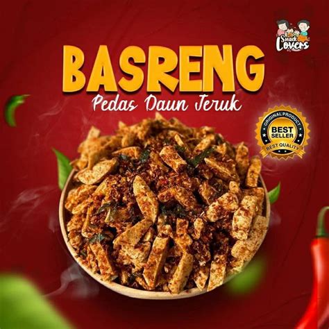 Jual Basreng 1kg Pedas Daun Jeruk Basreng Sultan Bandung 1kg Cemilan