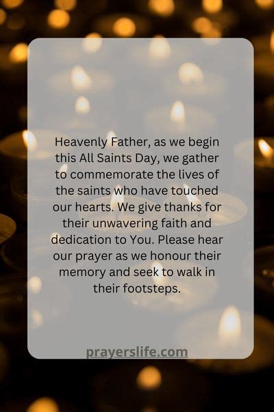 16 Powerful Opening Prayer For All Saints Day