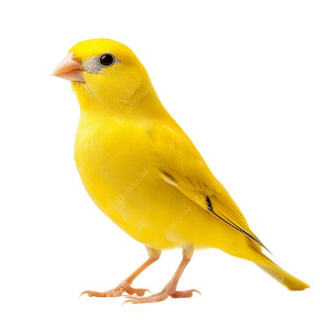 Bright Yellow Bird Resting In Nature, Bird And Branch, Natural Bird