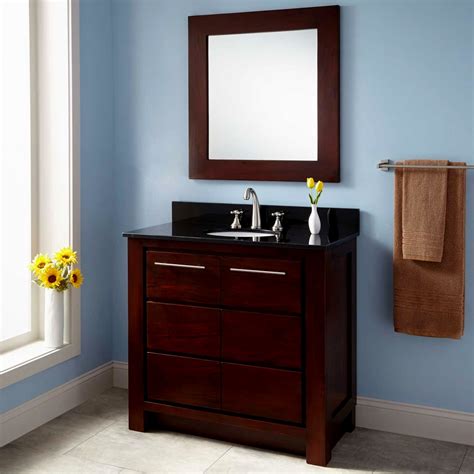 Narrow Depth Bathroom Vanity Cabinets