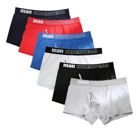 Boxer En Coton Pour Homme Pi Ces Lot Sous V Tement Doux Et R Sistant