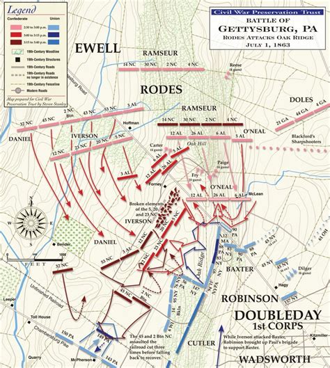 Gettysburg Battle Map Animation