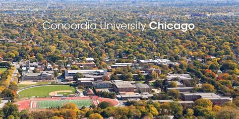 Concordia University Chicago Campus Map United States Map