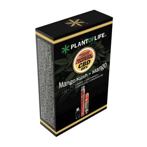 Vaporizer Cartridge Usb Pack 66 Cbd Mango Kush Mango Fruit Size S