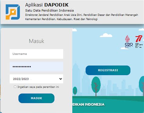 Rilis Aplikasi Dapodik Versi 2023 D Untuk Semester Genap SMP N 8