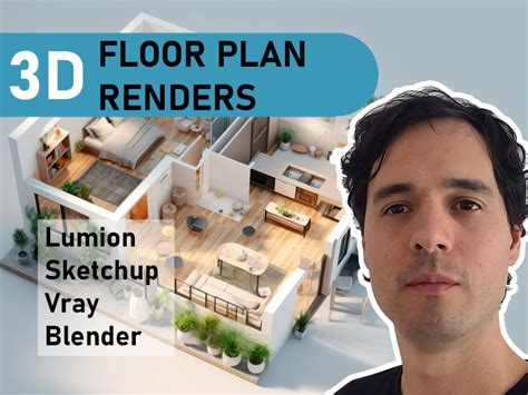 3d Floor Plan Render For Real Estate And Marketing Upwork