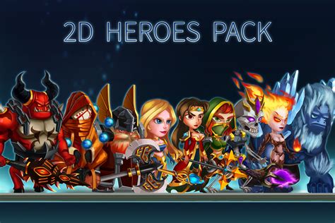 2d Hero Characters Bundle Unity Assetstore概要 优惠信息 Beta