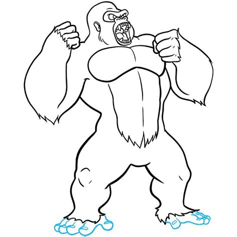 How To Draw King Kong Really Easy Drawing Tutorial King Kong