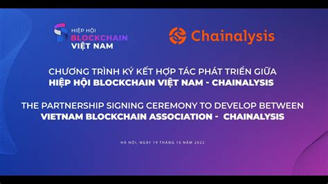 2022 Vietnam Blockchain Summit Signing Ceremony Vietnam Blockchain