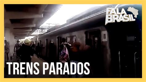 Paralisa O Por Falta De Energia Afeta Mil Passageiros Nos Trens Do