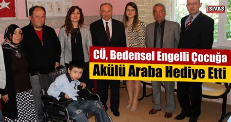 Suşehri ndeki Bedensel Engelli Çocuğun Akülü Araba Sevinci Büyük