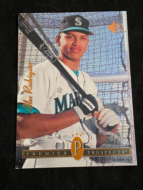 Lot EXMT NM 1994 Upper Deck Premier Alex Rodriguez Rookie 15