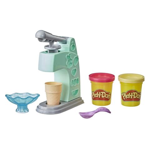 Play-Doh Mini Ice Cream Set with Dough and 2 Non-Toxic Colors - Walmart.com