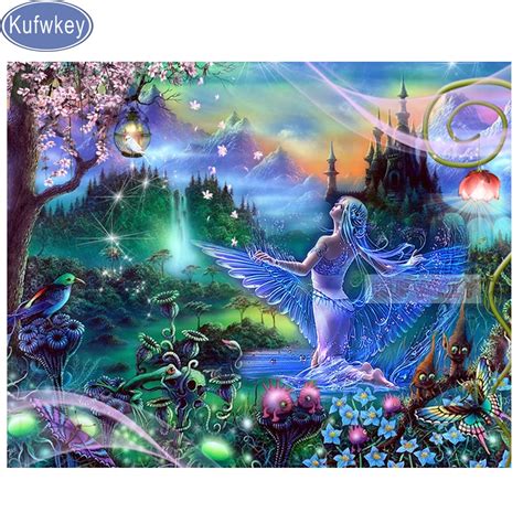 Diamond Mosaic Fantasy Fairy Tale World Diamond Embroidery Cartoon