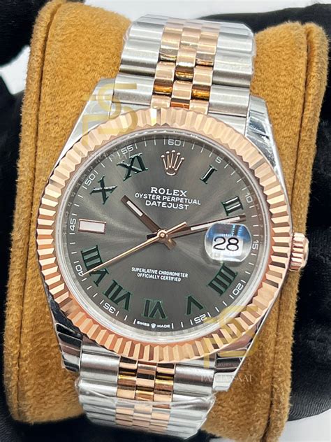 Rolex Datejust 41 Wimbledon Jubilee Two Tone 126331 PashaSaat