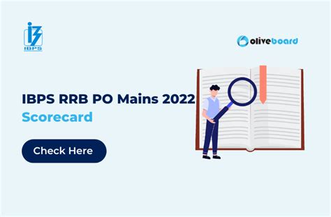 Ibps Rrb Po Mains Score Card 2022 Check Score Here