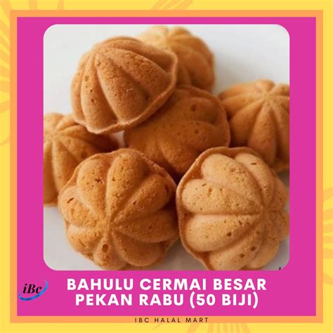 Ready Stok Bahulu Cermai Pekan Rabu Sedapp Biji Shopee Malaysia