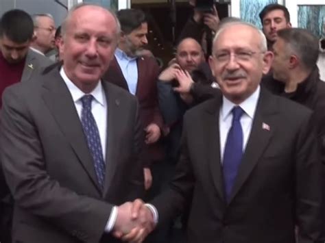 Kemal Kılıçdaroğlu Ile Muharrem İnce Bir Araya Geldi