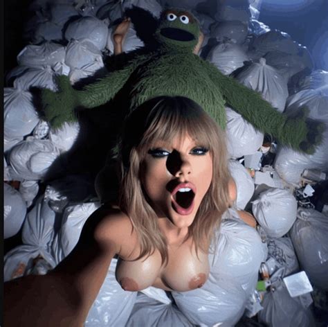 Post 6248035 Ai Generated Fakes Music Oscarthegrouch Sesamestreet Taylorswift