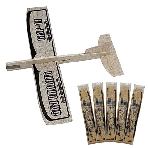 Buy Granite Ain Products Balsa Wood Planes Toys Set 6 Small Balsa Glider Kits Model Toy