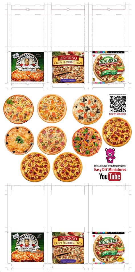 Pin On Mini Printables Food And Drinks Food Printables Barbie