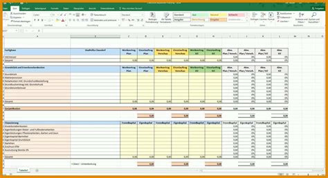 Erstaunlich Excel Checkliste Baukosten Planung Hausbau Excel 769555