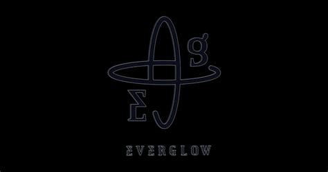 Everglow Logo B Ebeogeullou Sticker Teepublic