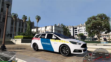 Ford Focus ST Hungarian Police Car GTA5 Mods