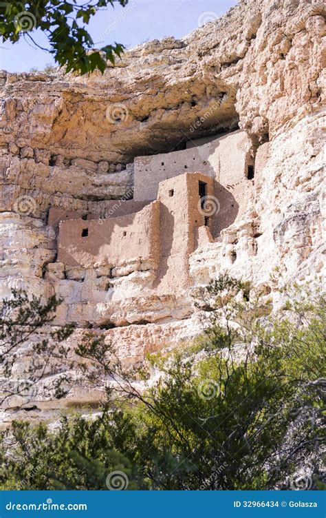 Montezuma Castle National Monument In Arizona Stock Photo Image Of