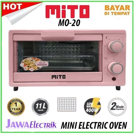 Jual Oven Mo Mito Oven Electric Mini L Mo Kapasitas Ltr Low