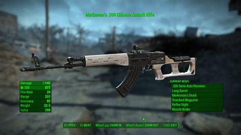 Wasteland Melody S Chinese Assault Rifle At Fallout Nexus Mods And