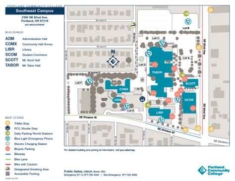 Download a PCC Campus Map | Marketing and Communications at PCC