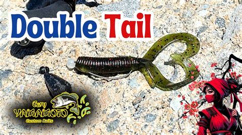 Gary Yamamoto Double Tail Grub How To Fish It With Texas Rig Youtube