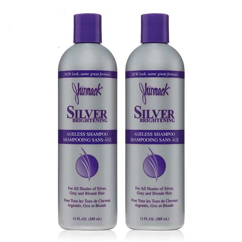 Jhirmack Silver Plus Ageless Shampoo Keeps Gray Hair Vibrant