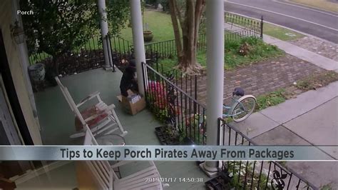 Tips To Keep Porch Pirates Away From Your Packages Youtube