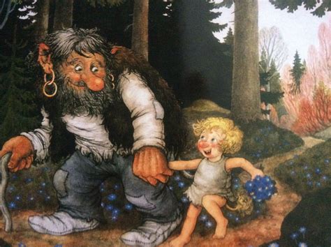 Trollnoruega Folk Tales Fairy Tales Illustrator Baumgarten