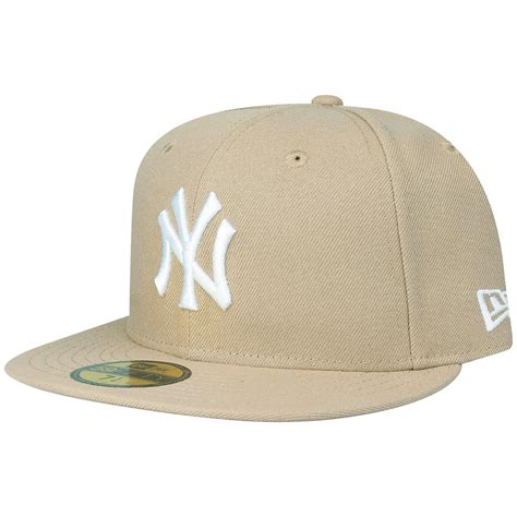 New Era Fifty Monterad Keps New York Yankees Kamel Beige Fruugo Se